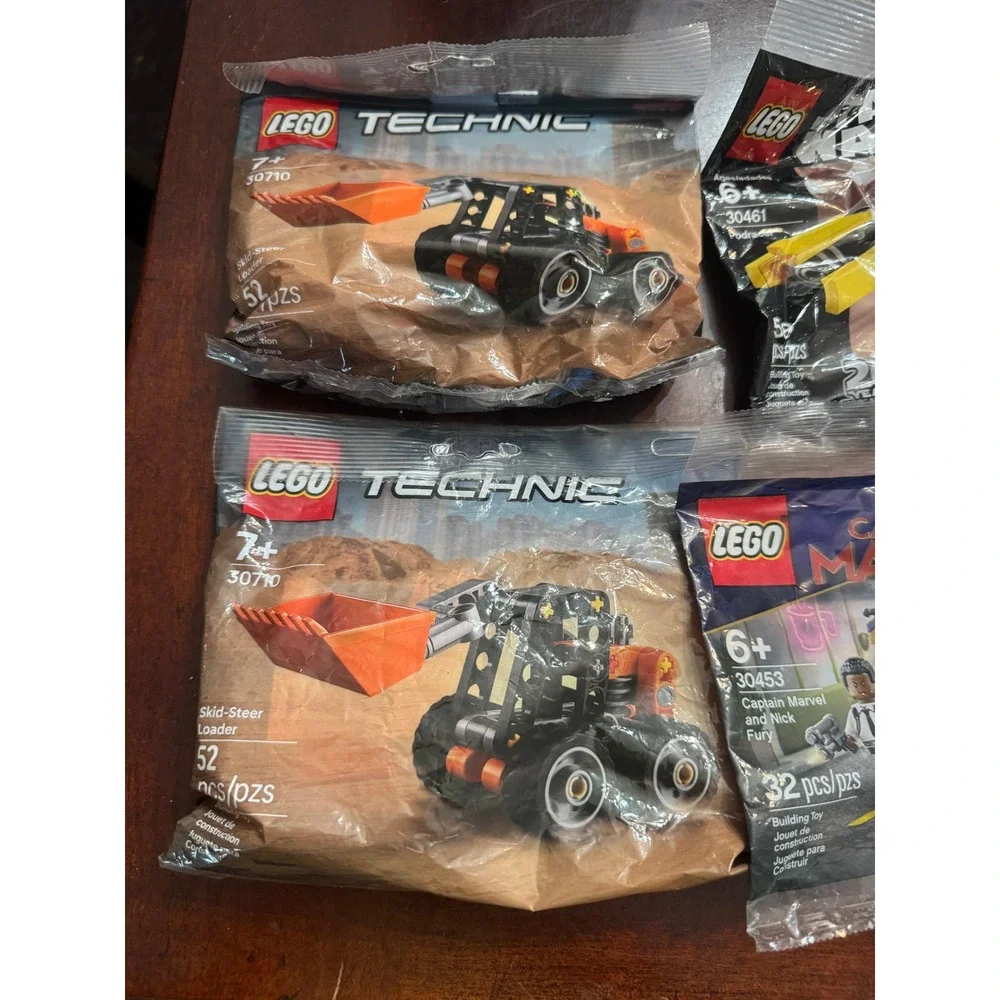 Lego Polybag Lot 7 Marvel Star Wars Ninjago Technic 30710 30461 30453 30650 3067